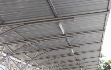 installing Hourston metal roofing